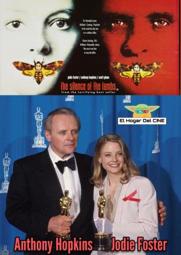 Anthony Hopkins & Jodie Foster / El Silencio de los Corderos (1992)