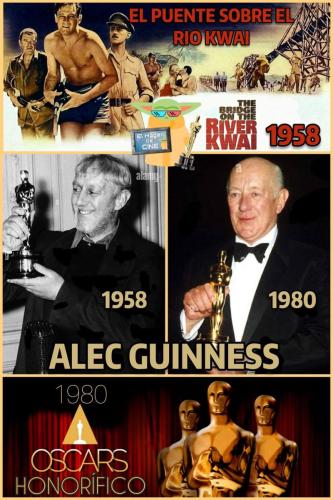 Alec Guinness / El Puente Sobre el Río Kwai (1958) - Honorífico (1980)